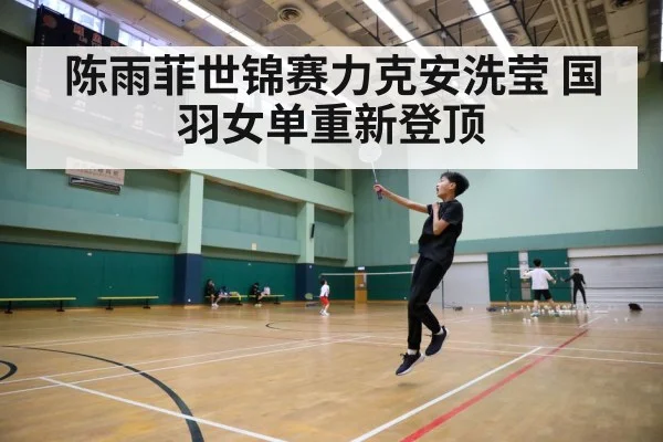 badminton court action